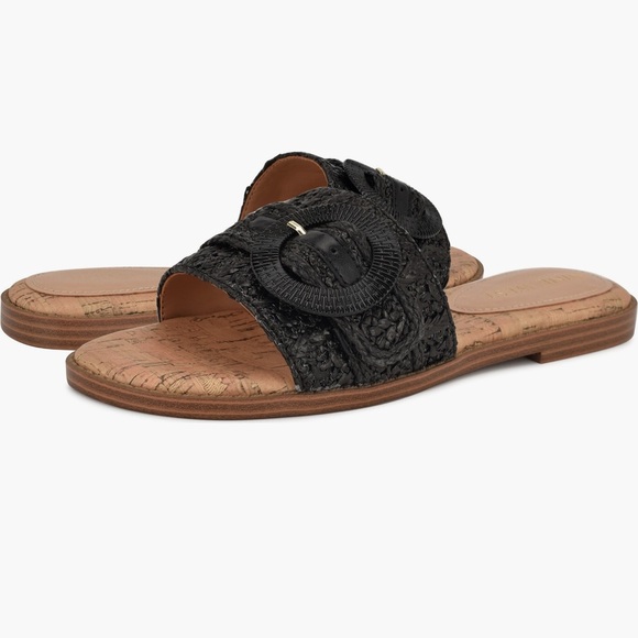 NWT Nine. Pappy Slide Sandal Black – Size 8 M - Picture 4 of 12